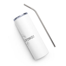 LIFE IS SHORT GET TO LIVING Stainless steel tumbler